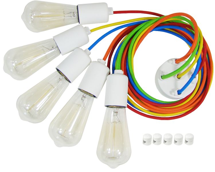 Podsufitka Maskownica Sufitowa fi 100mm Biała 5 otworów zdjęcie 7