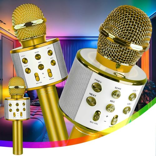 MIKROFON BEZPRZEWODOWY KARAOKE GŁOŚNIK BLUETOOTH PREZENT DLA DZIECI na Arena.pl