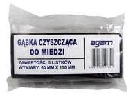 gąbka czyszcząca do rur miedzianych 60*150mm 10 listków - h/ag-1040005