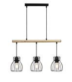 Bernita lampa wisząca 3x60W E27 czarny