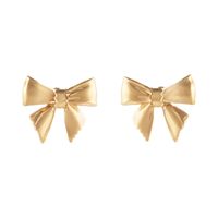 kolczyki kokardki aria rockstar collection (p25/nut/04au)