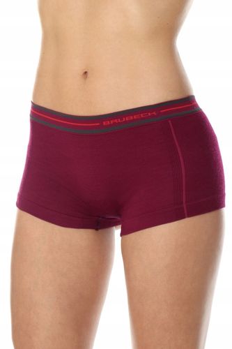 BRUBECK TERMOAKTYWNE BOKSERKI DAMSKIE SZORTY WEŁNA MERINO ACTIVE WOOL M na Arena.pl