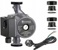 POMPA OBIEGOWA CYRKULACYJNA 3 BIEGOWA 25-60/180 CO CWU WYDAJNA 25-6 ZESTAW