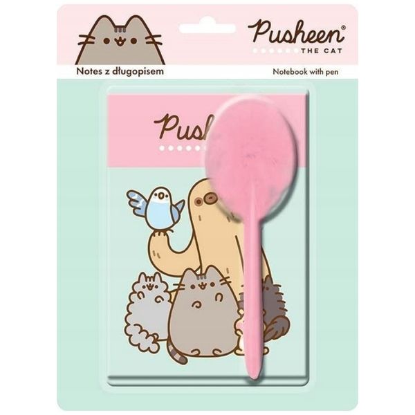 notes z długopisem 40k pusheen zdjęcie 1