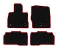 Dywaniki welurowe CARLUX-RED do Ford Explorer MK6 SU625 czarne