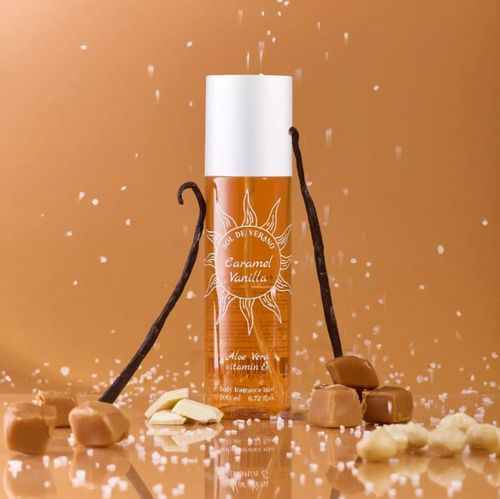 Mgiełka zapachowa do ciała i włosów Sol de Verano Caramel Vanilla 200ml na Arena.pl
