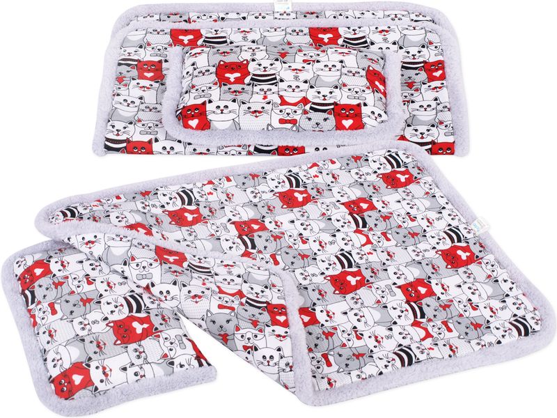 Pościel BOBO do wózka i kołyski KOTY zdjęcie 1