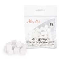 50x MollyNails Gąbeczka Mini Do Zdobień Ombre BabyBoomer Wcierania Pyłków