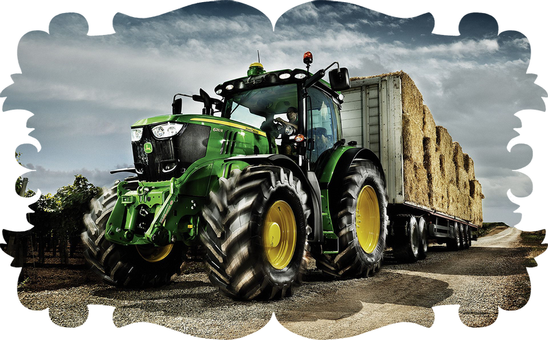 Bidon Junior z traktorem - Traktor zdjęcie 2