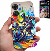 ETUI DO OPPO RENO8 T 4G - ROCK PERKUSJA BĘBNY KOŚCIOTRUP POKROWIEC