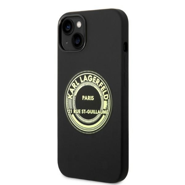 Etui Karl Lagerfeld do iPhone 15 Plus, iPhone 14 Plus, Czarny zdjęcie 2