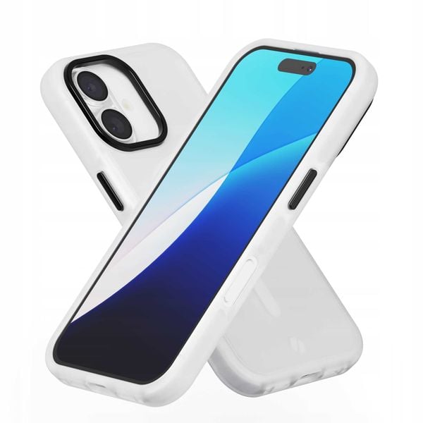Spacecase Hybrid Fusion Mag Iphone 16 Clear zdjęcie 4