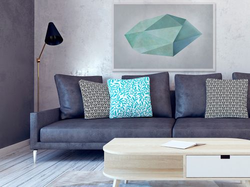 48401 Obraz na płótnie DIAMENT TURKUSOWY na Arena.pl