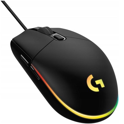 Mysz przewodowa Logitech G102 Czarna USB 8000DPI sensor optyczny LIGHTSYNC na Arena.pl