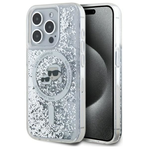 Etui Karl Lagerfeld do iPhone 15 Pro, Przezroczysty, MagSafe zdjęcie 1