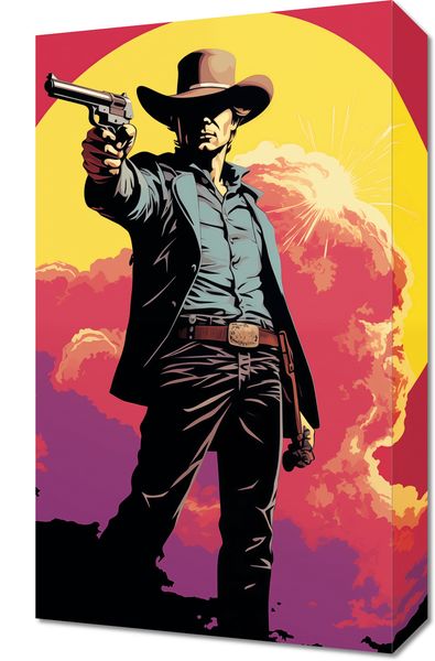 Obraz 30x50cm Strzelec z Epoki zdjęcie 1