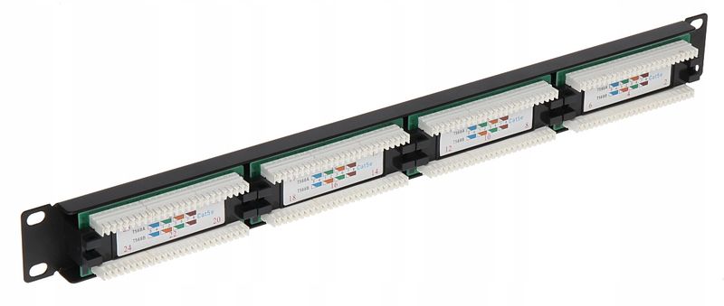 PATCH PANEL RJ-45 PP-24/RJ zdjęcie 4