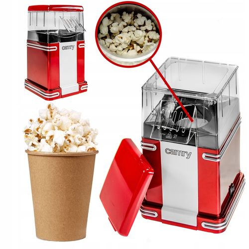 Maszyna do Popcornu Beztłuszczowa CR 4480 CAMRY 1200W na Arena.pl