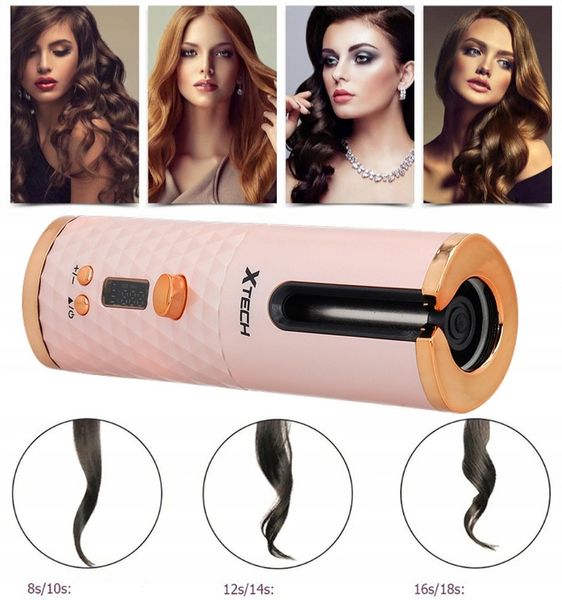 LOKÓWKA DO WŁOSÓW AUTOMATYCZNA CERAMICZNA LCD CURL zdjęcie 15