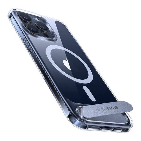Etui Torras UPRO Pstand do iPhone 15 Pro (transparentne) zdjęcie 1