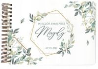 DREWNIANY ALBUM NA WIECZÓR PANIEŃSKI PREZENT BOHO