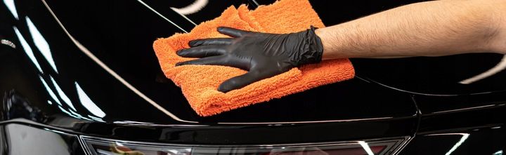 MIĘKKA MIKROFIBRA FIBRA DO AUTA UNIWERSALNA 30X30 CM 220 G zdjęcie 7