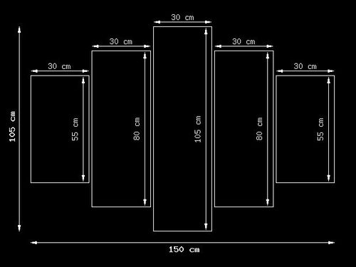 105CM 150CM OBRAZ 5 ELEM JESIENNA ZADUMA DRUK na Arena.pl