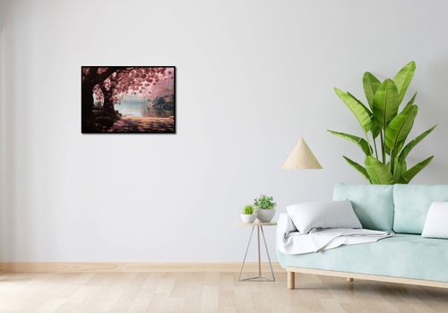 Plakat 70x50cm Spokój Sakury na Arena.pl