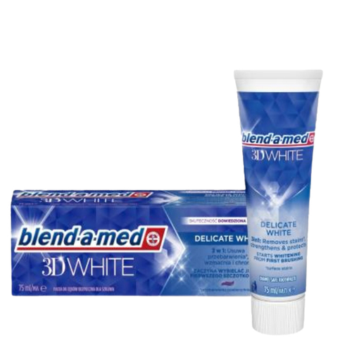 Blend-a-med 3D White Delicate White - 75ml na Arena.pl
