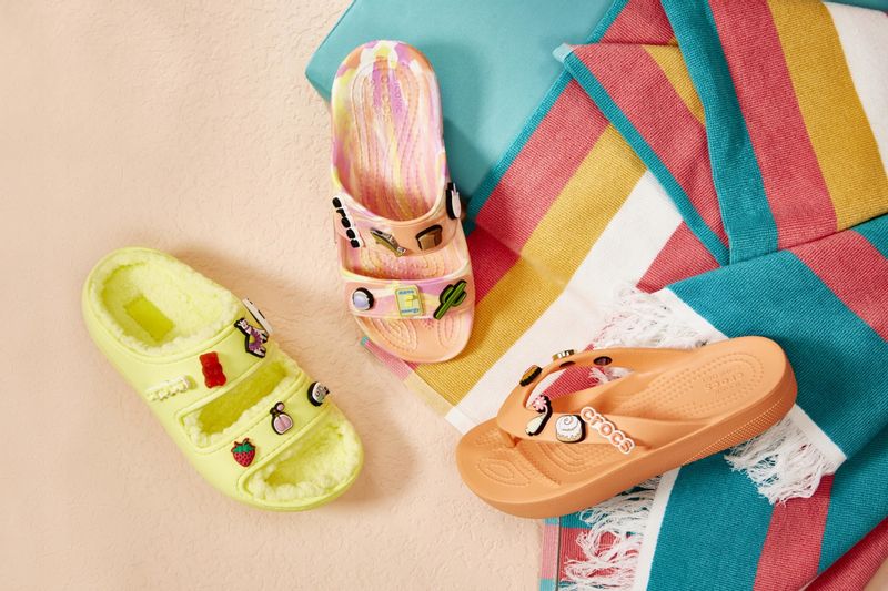 Damskie Buty Japonki Klapki Crocs Classic Platform 207714 Flip 36-37 zdjęcie 7