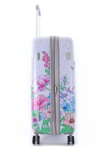 Walizka duża ELLE Flower biała na Arena.pl
