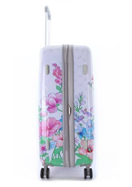 Walizka duża ELLE Flower biała zdjęcie 5