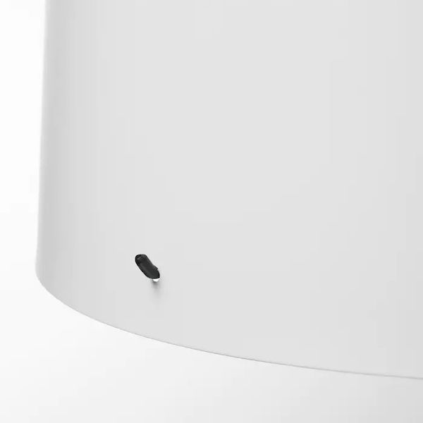 IKEA BARLAST Lampa podłogowa, czarny/biały 150 cm zdjęcie 3