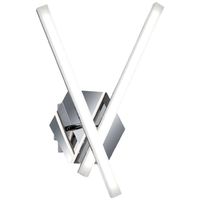 Kinkiet LAMPA ścienna LUCIO 277690206A Italux metalowa OPRAWA listwy LED 5W 3000K belki chrom białe