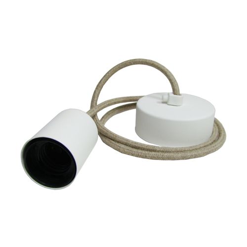 LAMPA WISZĄCA ZWIS POJEDYNCZY Z METALOWĄ OPRAWKĄ BIAŁA na Arena.pl