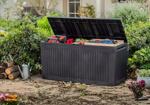 Skrzynia ogrodowa KETER Comfy Storage Box 270l Brąz na Arena.pl