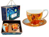 Filiżanka Big Vanessa - V. van Gogh, Słoneczniki (CARMANI)