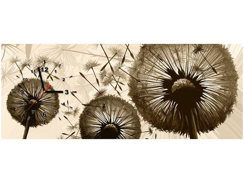 100CM 40CM ZEGAR ŚCIENNY DMUCHAWCE BEŻU MALOWNY RAMA na Arena.pl