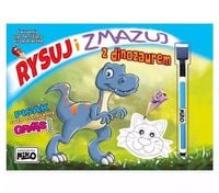 rysuj i zmazuj z dinozaurem 5500