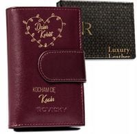 Portfel DAMSKI na prezent Z IMIENIEM dzień kobiet