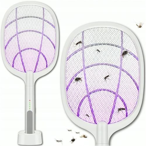 ELEKTRYCZNA PALETKA DO ŁAPANIA MUCH ŁAPKA PACKA NA MUCHY KOMARY ĆMY na Arena.pl