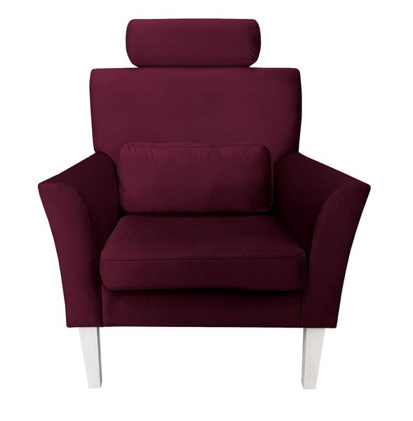 Fotel DENVER nogi białe MG02 zdjęcie 3