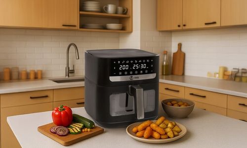 FRYTKOWNICA BEZTŁUSZCZOWA ISAJ AR2 AIRFRYER 8L XL 1800W na Arena.pl