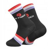 SKARPETKI SKARPETY ROWEROWE KOLARSKIE TERMOAKTYWNE KOMFORT WYGODA X-TIGER