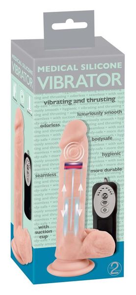 Medical Silicone Thrusting Vib zdjęcie 1