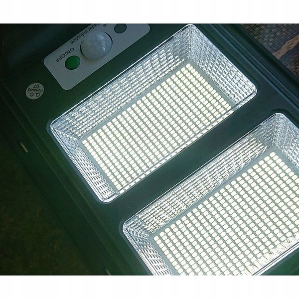 Latarnia Solarna Led Smd 300W + Pilot + Mocowanie zdjęcie 10