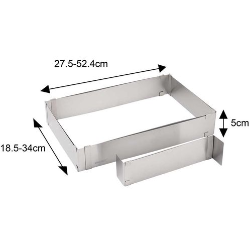 forma regulowana rant do ciast tortów kinghoff kh-1907 prostokątna na Arena.pl