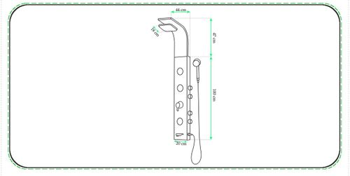 Panel Natryskowy 9890 na Arena.pl