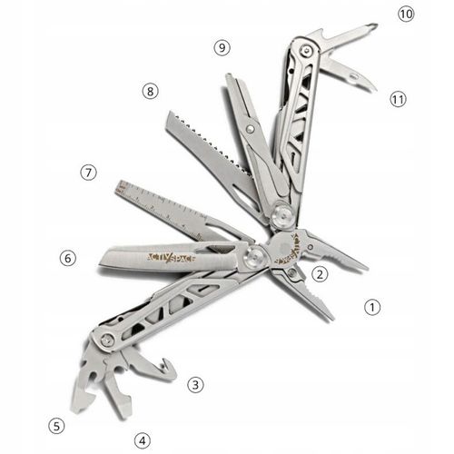 MULTITOOL NARZĘDZIE WIELOFUNKCYJNE ZESTAW + ETUI na Arena.pl