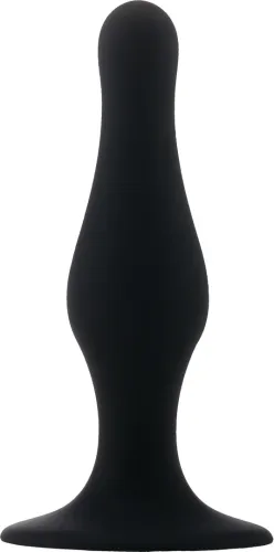 shots toys korek anatomiczny średni z przyssawką 11,7 cm czarny na Arena.pl